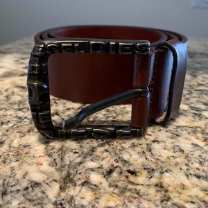 Diesel Men’s Buffalo Leather Belt 38 inches